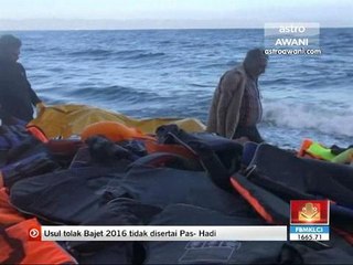 Mayat pelarian terdampar di Pulau Lesbos