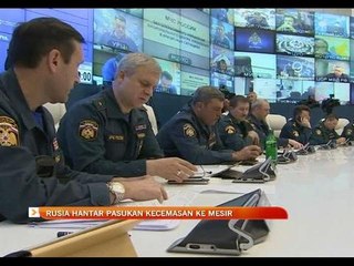 Rusia hantar pasukan kecemasan ke Mesir