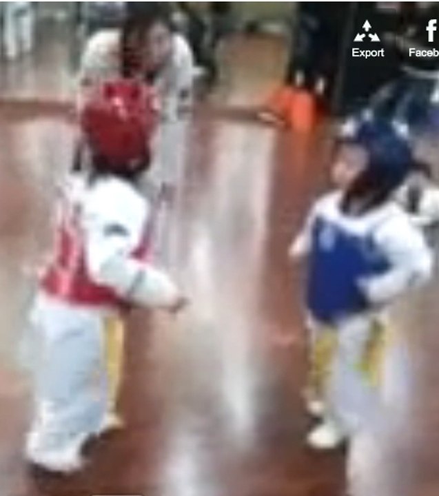 Ces enfants de 5 ans font du taekwondo !