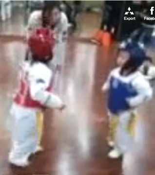 Ces enfants de 5 ans font du taekwondo !
