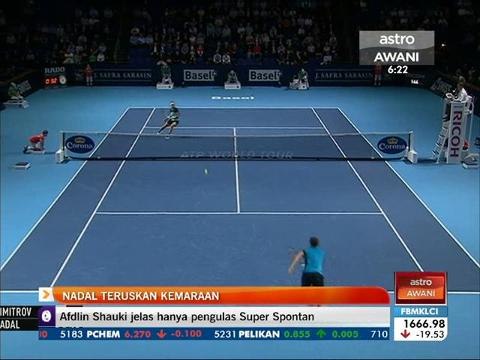 Rafael Nadal teruskan kemaraan