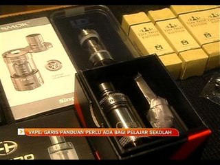 Vape: Garis panduan perlu ada bagi pelajar sekolah