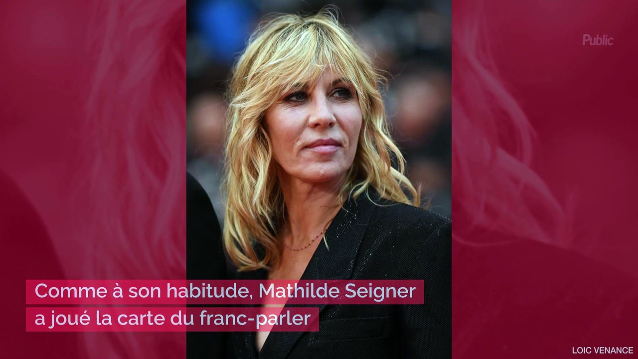 "On s'aimait" : Mathilde Seigner se livre sur Johnny Hallyday et dénonce "la cour de faux-culs"