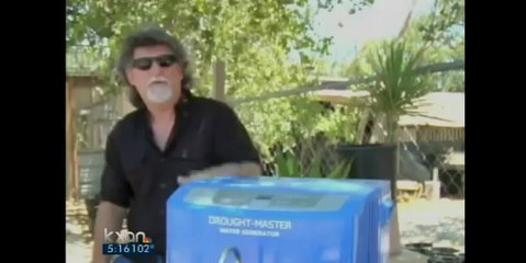 Découvrez la machine qui fabrique de l'eau avec de l'air en vidéo