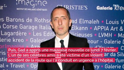 "Percuté par un bus à un passage piétons", l'humoriste Gad Elmaleh au plus mal après un terrible accident de la route...