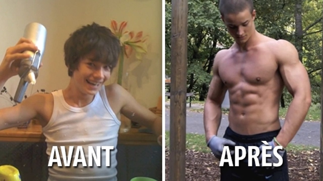 Une transformation totale et naturelle en 3 ans d'entraînement intense