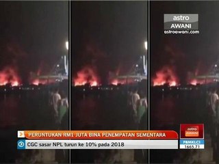 Peruntukan RM1 juta bina penempatan sementara