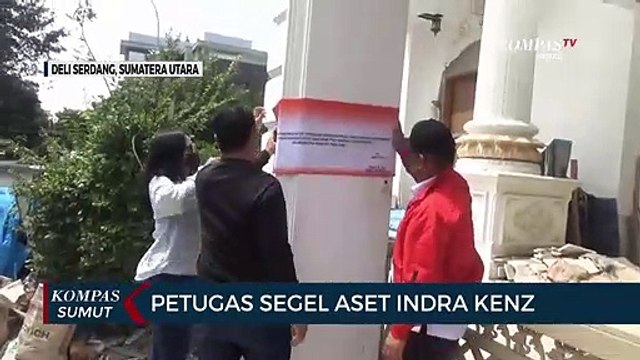 Tim Bareskrim Mabes Polri Segel Dua Rumah Mewah Indra Kenz