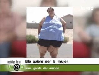 Elle pèse 330 kilos et ne vit que pour grossir