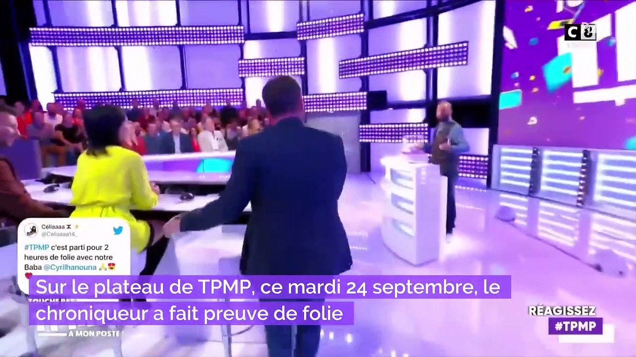 Gros craquage de Benjamin Castaldi en plein direct de TPMP... Hanouna dans l'incompréhension !