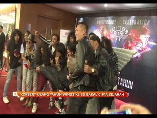Konsert Ulang tahun Wings ke-30 bakal cipta sejarah