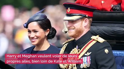Harry et Meghan ne veulent plus travailler avec Kate et William !