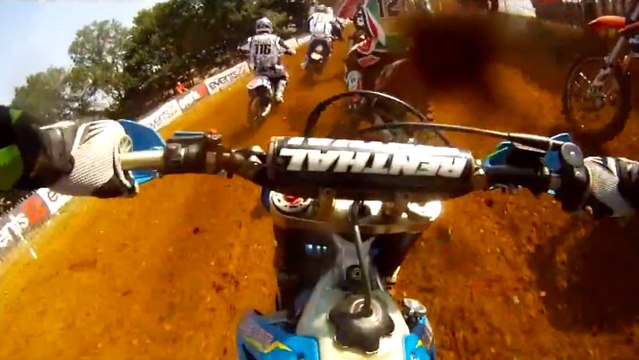 Motocross: Une des courses les plus difficiles filmée en caméra embarquée