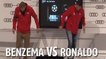 Cristiano Ronaldo et Benzema font un concours de jongles, qui va gagner ?