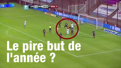 Le but le plus moche de l'année inscrit en Argentine