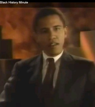 La minute d'Histoire des Noirs par Barack Obama... en 1991