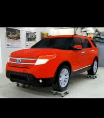 La construction d'une Ford Explorer en Lego