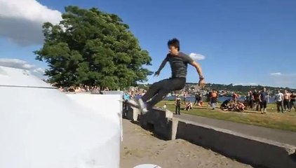 Découvrez ces cascadeurs de l'extrême en action!