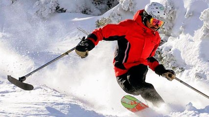 La fabuleuse histoire de Vasu Sojitra, un skieur freeride unijambiste