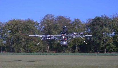 Cet homme s'est construit un hélicoptère