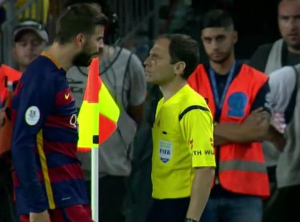 Gerard Piqué pétage de plombs