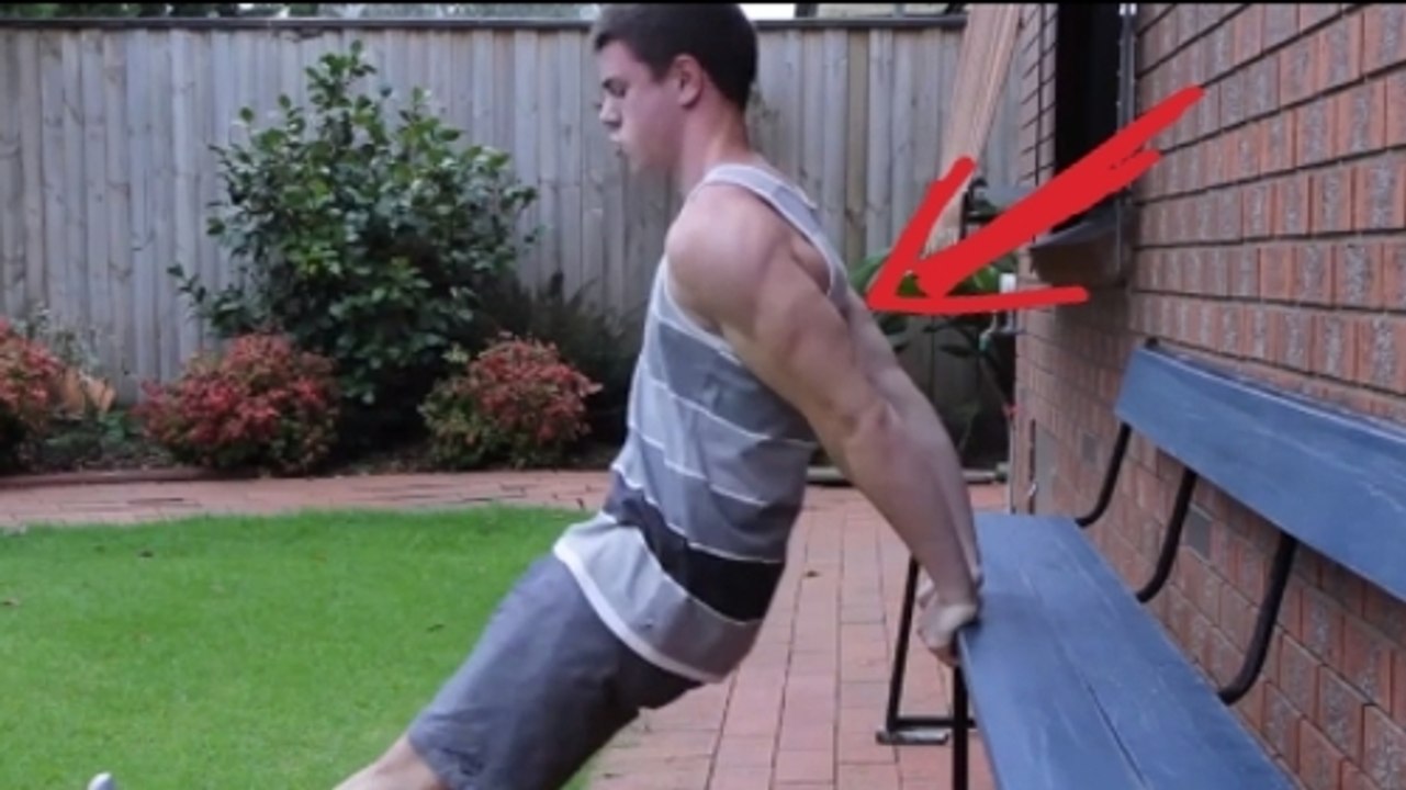 Triceps : Une série d'exercices à faire chez soi pour avoir des plus gros bras