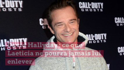 David Hallyday : ce que Laeticia ne pourra jamais lui enlever