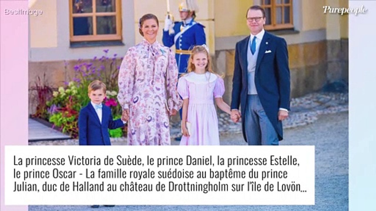 Victoria de Suède de sortie en famille : Estelle et Oscar adorables en maîtres d'oeuvre sur un chantier !
