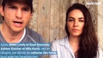 Ashton Kutcher et Mila Kunis se mobilisent pour l'Ukraine