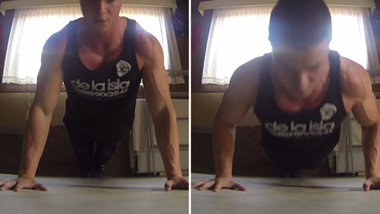 Apprenez à faire parfaitement les pompes au sol sans faire d'erreurs