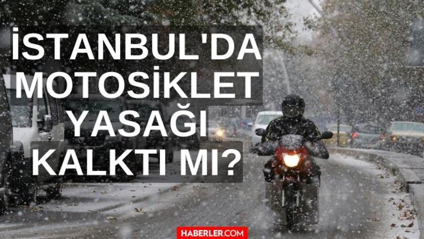 İstanbul'da motosiklet yasağı kalktı mı? İstanbul'da motosiklet (moto  kurye) kullanmak yasak mı? - Dailymotion Video