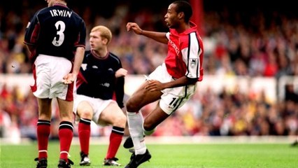 Le but mythique de Thierry Henry face à Manchester United