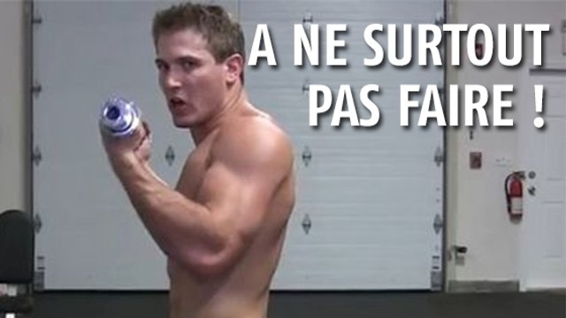 Les erreurs à ne pas faire pour avoir de gros biceps