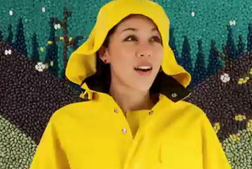 Le clip sucré de Kina Grannis, entièrement fait en bonbons