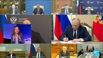 Poutine annonce des mesures pour protéger la Russie des sanctions économiques