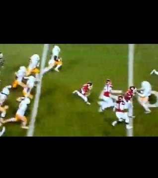 Incroyable contre-attaque lors d'un match de foot US