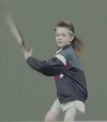 Les champions de tennis lorsqu'ils étaient petits...