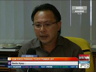 Ong Kim Swee panggil tujuh pemain JDT