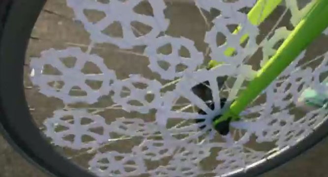 Découvrez une animation stop motion à vélo en vidéo