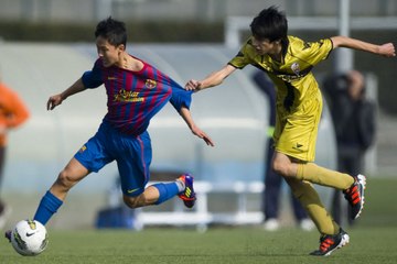 Le joueur coréen Lee Seung Woo est la future star du FC Barcelone