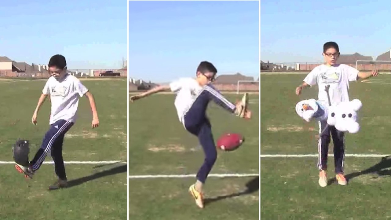 Cet enfant de 10 ans est capable de jongler avec tout et n'importe quoi !