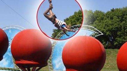 Les pires chutes de Total Wipeout, l'émission télé la plus déjantée !