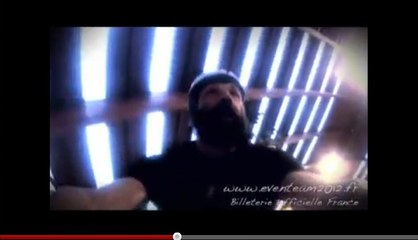 Sébastien Chabal s'entraîne pour les Jeux Olympiques de 2012