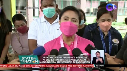 Robredo, hinimok ang gobyerno na magpatupad ng hakbang para maibsan ang epekto ng oil price hike | SONA