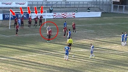 La technique inattendue et innovante de L’OGC Nice pour défendre un coup franc