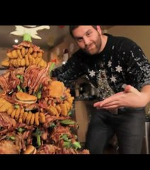 Epic Meal Time crée un sapin de Noël comestible
