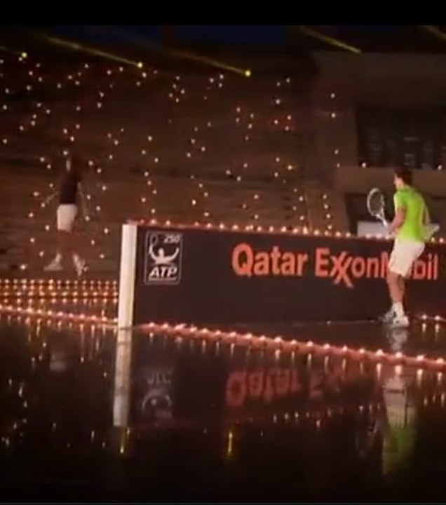 Tennis : Federer et Nadal pour un match éclairé aux chandelles