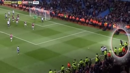 Un arbitre pique le sprint de sa vie !