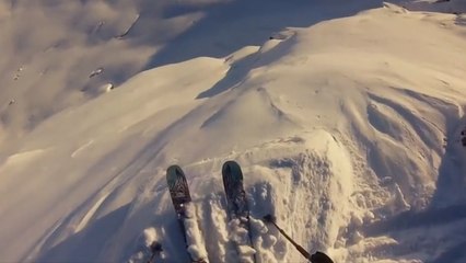 Ski freeride : Vebjorn Enersen réalise un saut démentiel !