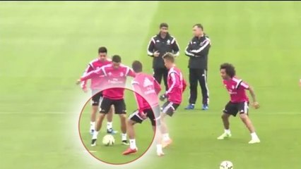 CR7 humilie un de ses coéquipiers à l'entraînement d'un prodigieux geste technique